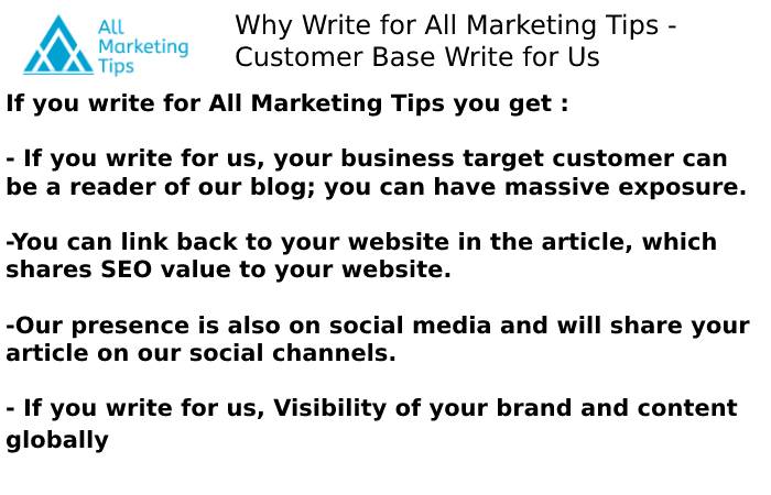 Customer Base All marketing tips