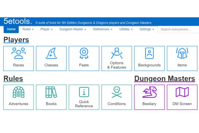 5e Tools