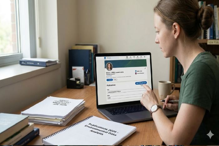 Adding Publications to LinkedIn