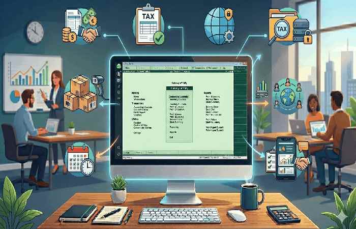 tally erp 9 properly