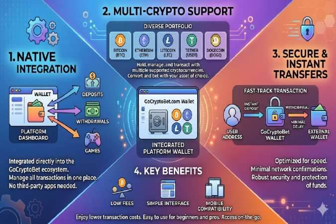GoCryptoBet.com Wallet